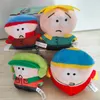 Porte-clés en peluche South North Park Jouets en peluche porte-clés dessin animé Poupée en peluche Stan Kyle Kenny Cartman Oreiller en peluche Peluche Jouets Enfants Cadeau d'anniversaire 230603