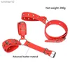 Sexy Hands Collar Adult Games Fetish Flirting BDSM Sex Bondage Whip Slave Sex Toys For Woman Couples Gay Erotic Accessories L230518