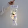 Fiori decorativi Bouquet artificiale Regalo di San Valentino Compleanno di Natale Per ragazze Bambini Fidanzate Studenti Fidanzata