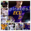 thr ECU East Carolina Pirates # 4 Lane Hoover 10 Brady Lloyd 21 Thomas Francisco 29 Jake Kuchmaner 35 Bryson Worrell NCAA College Baseball Jersey