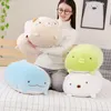 Plüschkissen Kissen 3090CM Tier Cartoon Kissen Kissen Niedlicher dicker Hund Katze Totoro Schwein Frosch Dino Spielzeug Gefüllt Schönes Kindergeburtstagsgeschenk 230603