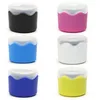 Bonbonfarbene Armbanduhr-Aufbewahrungsbox aus Kunststoff für eine einzelne Uhrenbox mit Schwamm Q0KE2519