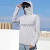 Outdoor Shirts Summer UPF 50+ UV Sun Protection Skin Coats Men Ultra-Light Sportswear Hooded Outwear Quick Dry Fishing T-shirts Sunscreen Tops J230605