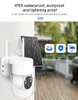 Mode TQ2 Solar Kameras 4MP Smart PTZ U box Outdoor Wireless Kamera System Sicherheit WIFI CCTV Solar Kamera