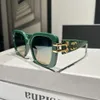 2023 Eyewear Heatwave Classic Secreshes Square Desiros Eyewear نظارات شمسية أزياء مصمم فاخر Gold Frame Gold Sun Glasses Men 8417