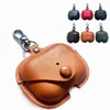 Soft Case For Apple Airpods Pro Accessories For iPhone AirPods 3 Case Key Luxury Leather Storage Bag Earphone Cover Keychain ring