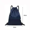 Sacs de yoga Sac de rangement pour sport en plein air Corde épaisse Sac à balles Sac à cordon de fitness universel Grande capacité Nylon Sac à dos à glissière étanche 230605