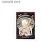 Pins Broches Tarot broche zwarte schedel broche maan zon broche pin trui kraag pin metalen badge T230605