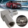 Luxury Car Universal O2 Oxygen Sensor Extender 90 grader eller 45 katalytisk O2 02 SPACER BUNG DEGREG Syre Sensor Converter Extension W6E4 Partihandel