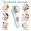 Portable Galvanic Facial Machine 7 in 1 High Frequency Face Massager Microcurrent Skin Firming Machine Skin Improve Roller Tools L230523