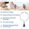 Portable EMS Cou Acupoints Lymphvity Masseur Dispositif USB Charge Lymphatique Soulagement Favorise La Circulation Sanguine Soulagement De La Douleur L230523