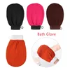 Glove Towel Body Care 1Pcs One Sided Scrub Glove Bath Magic Peeling Glove Body Scrub Facial Exfoliate Mitt Home Peeling