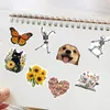 50pcs-pakowe naklejki mody naklejki ścienne hurtowe winylowe naklejki wodoodporne laptopy Scrapbooking Guitar Box Box Boxa Jdm Bagaż naklejka