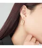 Dangle Earrings 925 Sterling Silver Earring Ancient Egypt Pharaoh's Scepter/Hand Of Fatima Zircon Pendant Drop Personality Women Ear Jew