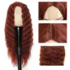 Lange Inch Ginger Flower Sheer Lace Front Pruik 613 Blonde Body Golvende Kleur Menselijk Haar Pruiken Natuurlijke Haarlijn