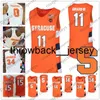 thr NCAA Syracuse Orange #5 Jalen Carey 11 Joseph Girard III 14 Jesse Edwards 34 Bourama Sidibe 12 Brendan Paul White College basketbalshirt