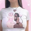 Tシャツクロップドトップレディーストップ