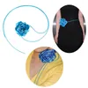 Colares com Pingente Boho Gargantilha Colar Flor Azul Corrente de Cintura Exagerada Corda Grande Jóias Para Mulheres Meninas Y08E