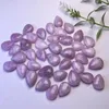 Charms 10pcs Natural Kunzite Tear DIY Energy Healing Gemstone Pendant Necklace Women Jewelry Mineral Specimen Gift 16mm