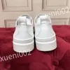 2023 Top Hot Designers sneaker Casual Shoes Mens Womens Leather Lace Up Sneakers White Black Trainers Jogging Walking