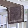 Bordslöpare Nordic American Table Runner God juldekoration Modern Table Tyg Bomull Linne Luxury Tabler Runner Bed Flag S 230605