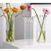 Vasos Vaso de flores de vidro para decoração de casamento Centro de mesa rústico Plantas de terrário Enfeites de mesa decorativos nórdicos
