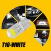 NOWOŚĆ 6PCS White Light T10 Szerokość samochodu światło Instrument Światło Skręć Sygnał Wewnętrzne