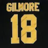Camisa masculina de hóquei no gelo do filme Boston Happy Gilmore # 18 Adam Sandler de 1996 costurada