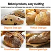 Baking Tools Wooden Bread Knife Razor Cutter With 5 Razors Included Round Lame Dough Scoring Slashing Tool For DIY Sourdough