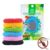 Bracciale repellente anti-zanzare Bug Pest Respingi il cinturino da polso Insetto Mozzie Tieni lontani gli insetti per i bambini adulti Mescola i colori DHL S S S s