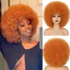 Maak een statement met 10-inch Afro-pruiken: Perfect voor feestjes Clown Dress-ups en meer Biedt een breed scala aan stijlen en pluizige krullen