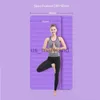 Yogamatten Jusenda 185*80cm Mat 10mm NBR Fitness Tapijt Thuis Sport antislipmatten Voor Oefening Pilates Gymnastiek Tapete Pad Met Riem J230506