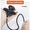 Huge Inflatable Silicone Mouth Gag Restraint Slave Bondage Open Mouth Ball BDSM Gag Couples Adult Games Sex Toys For Woman Men L230518