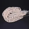 Chaînes collier de perles d'eau douce naturelle irrégulière gourde goutte rectangulaire ovale perles rondes pour les femmes bijoux fête Banquet cadeau