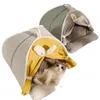 猫ベッド冬の暖かいベッド猫のための眠っている取り外し可能な厚いクッション犬ソファ巣の家ペット用品