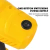 Spraypistolen SEESII 2,5-mm-Düse, 800 ml, Handspritzpistole, Farbspritzgeräte, leistungsstarke elektrische Farbspritzpistole mit Durchflusskontrolle für Zuhause, einfaches Sprühen