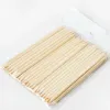 100 pcs Nail Art Orange Bois Bâton Cuticule Pusher Remover pour Manucure Soins Nail Art Outil