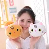 Plush Pillows Cushions 1828CM Soft Animal Cartoon Pillow Cushion Cute Fat Dog Cat Totoro Pig Frog Toy Stuffed Lovely kids Birthyday Gift 230603