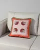 Top Luxury cushion/Decorative Pillow Luxury Thick Velvet Tassel Cushion Cover Soft Tiger Leopard Sofa Model Room High Quality PillowcaseCushion/Decorat