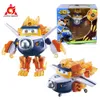 Action Toy Figure Super Wings S6 6 pollici Deluxe Transforming Paul con suoni leggeri Robot Deformazione Aeroplano Action Figures Anime Kid Toys 230605