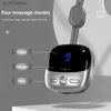Przenośny wisiorek masażer Smart Mini Portable Hot Compress Scyk Massager Podwójny impuls wisiorek Masaż Instrument L230523