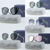 Lunettes de soleil abeille rondes classiques pour hommes et femmes lunettes de voyage monture en métal équitation lunettes de soleil résistantes aux UV