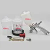 Spraypistolen Auarita MP102 LVMP Mini pistolet de pulvérisation 1.0mm buse en acier inoxydable de haute qualité outils de peinture de pistolet de pulvérisation de voiture avec tasse de 250 ml 400 ml