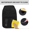 New Kids Kick Mats with Organizer Car Seat Back Protectors Durable Waterproof Auto Backseat Covers Non Slip Storage Bag