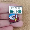 Pins Broschen South Park Figur Brosche Legalize It Eric Cartman Abzeichen Pin European American Surrounding Schlüsselbund Tasche Hängende Verzierung Geschenk T230605