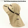 Camoland Summer UPF50+ Sun Hats Women Mens Casual Boonie Hat With Neck Flap Outdoor Long Wide Brim Fishing Breatble Bucket Hat L230523