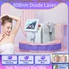 2023 Hot Sale Ice Triple الطول الموجي 755NM 808NM 1064NM 808 DIODE LASER 1600W إزالة الشعر وآلة تجديد الجلد