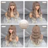 2023 new arrival quality fiber wig front lace wig 12 styles wig ready to ship body wave type mixed wig free shipping