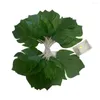 Cordes lumière LED attrayant réaliste à la recherche Flexible Tropical rotin artificiel feuilles de palmier fée fête fournitures