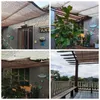 Shade Wave Sun Net Courtyard Pavilion Sails Outdoor Markij basen Cover Garden Room Canopy Shading